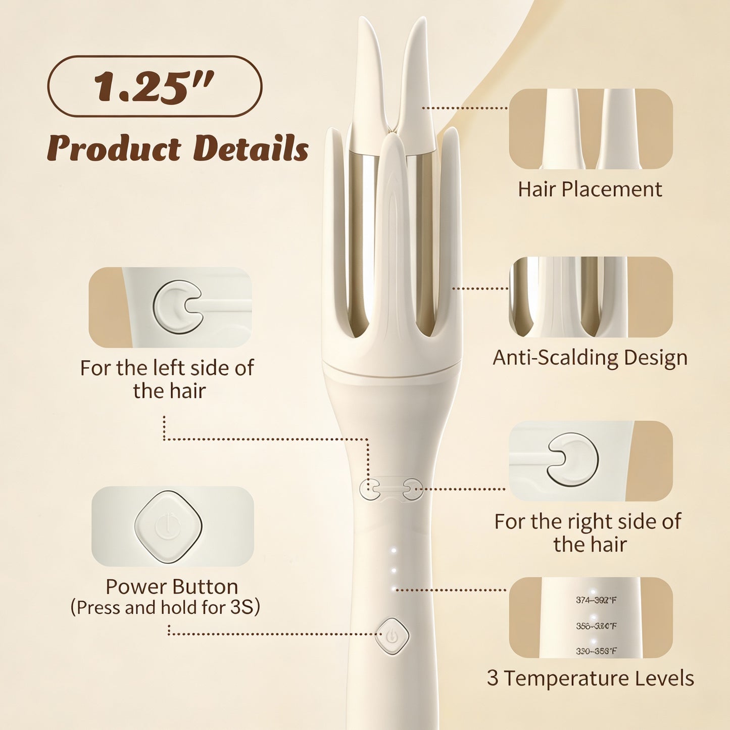 Ylovas Rizadora 2 en 1 (Rizos y Ondas)
